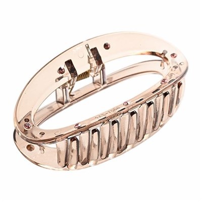 Roosa juukseklambri küünis